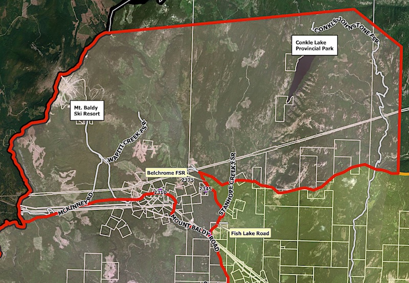 Mt. Baldy resort to Conkle Lake under evacuation order
