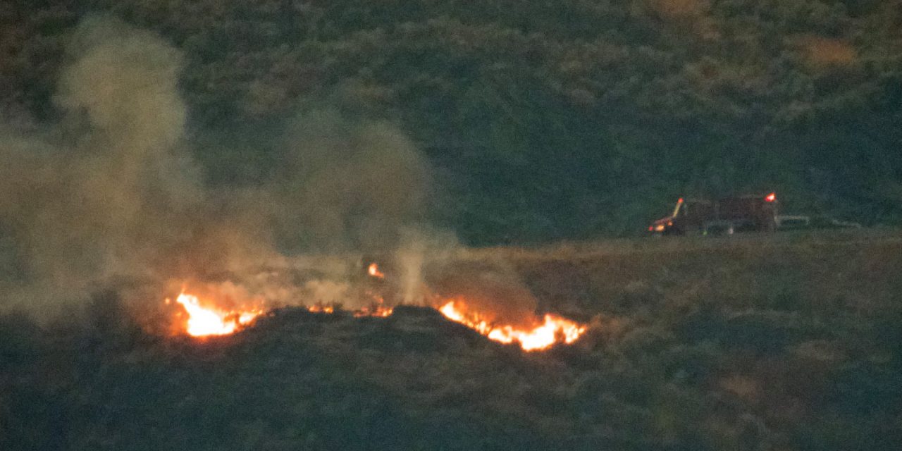 Wildfire by Highway 3 under control