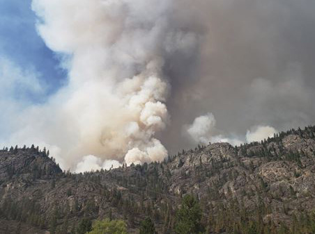 Nk’Mip Creek fire behaviour expected to increase