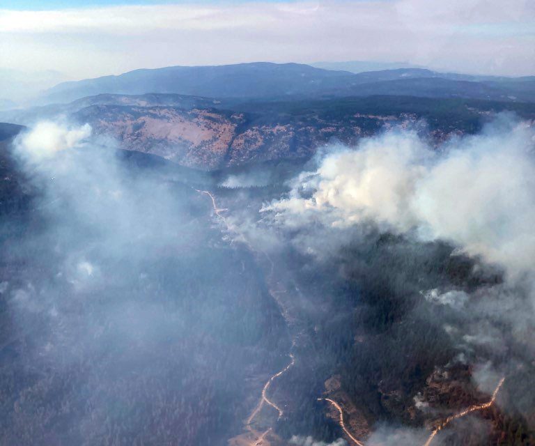 Wildfire crews brace for challenging day