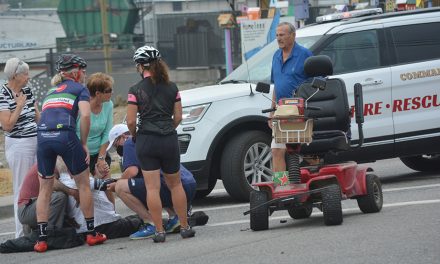 Senior reportedly struck in downtown Oliver