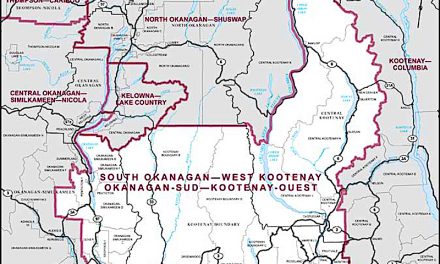 Five candidates for S. Okanagan-W. Kootenay with addition of Liberal Ken Robertson