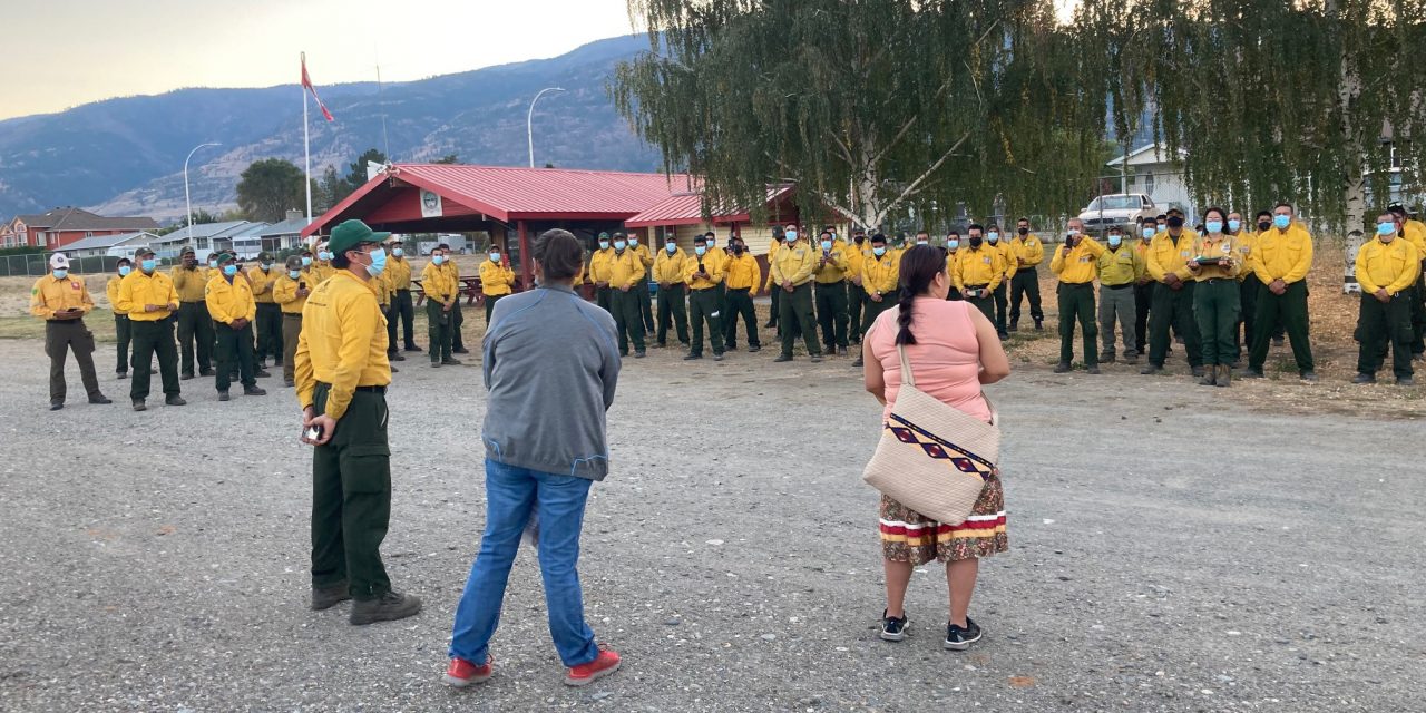 A farewell to Mexican firefighters