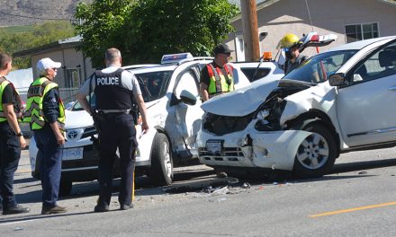 Injuries sustained in two-vehicle collision