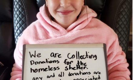 Oliver student gives comfort to homeless
