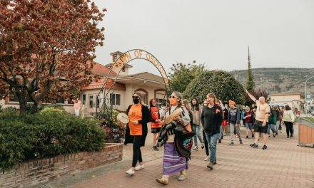 Osoyoos elementary students walk for Truth & Reconciliation