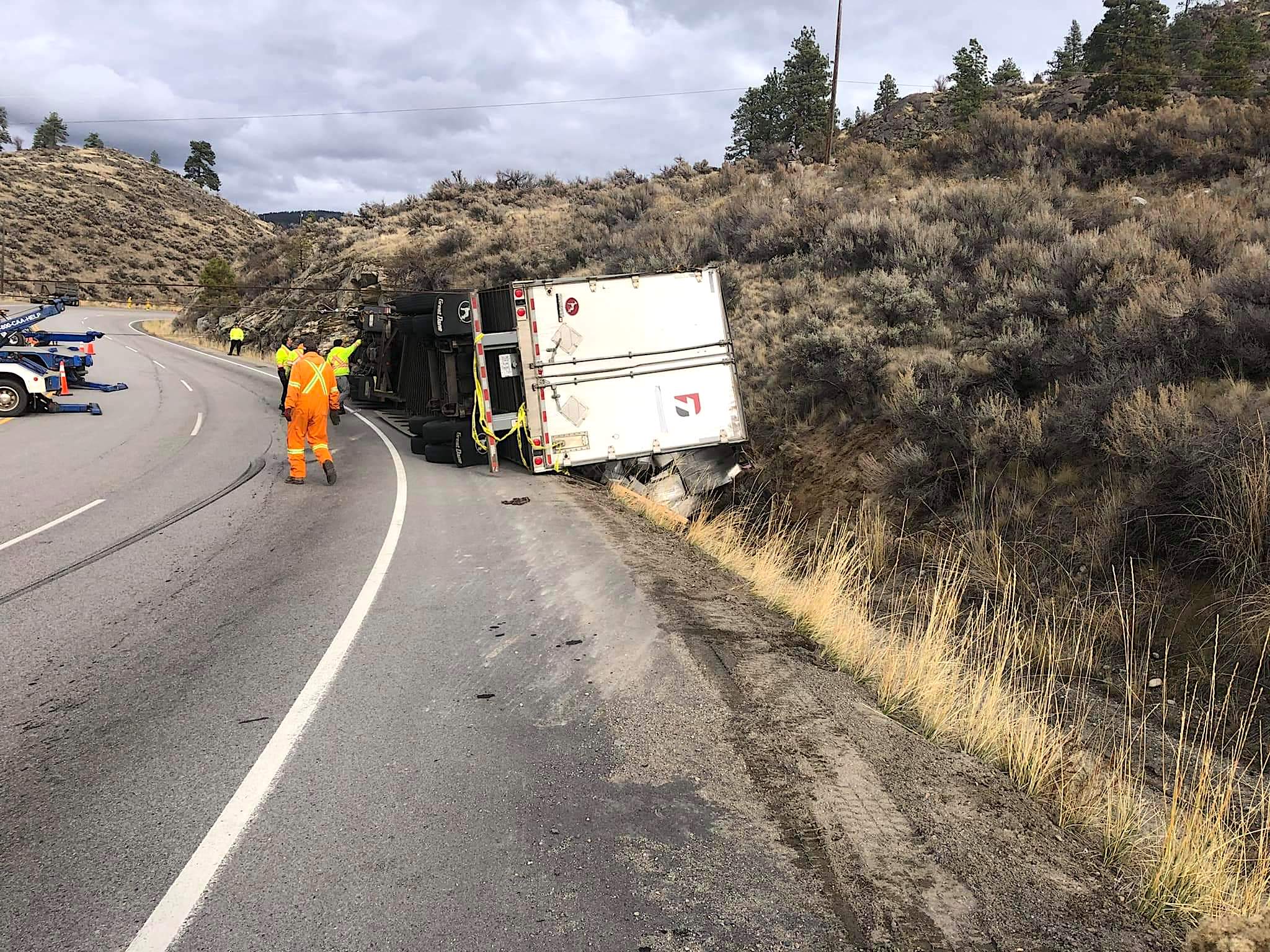 Anarchist truck roll-over