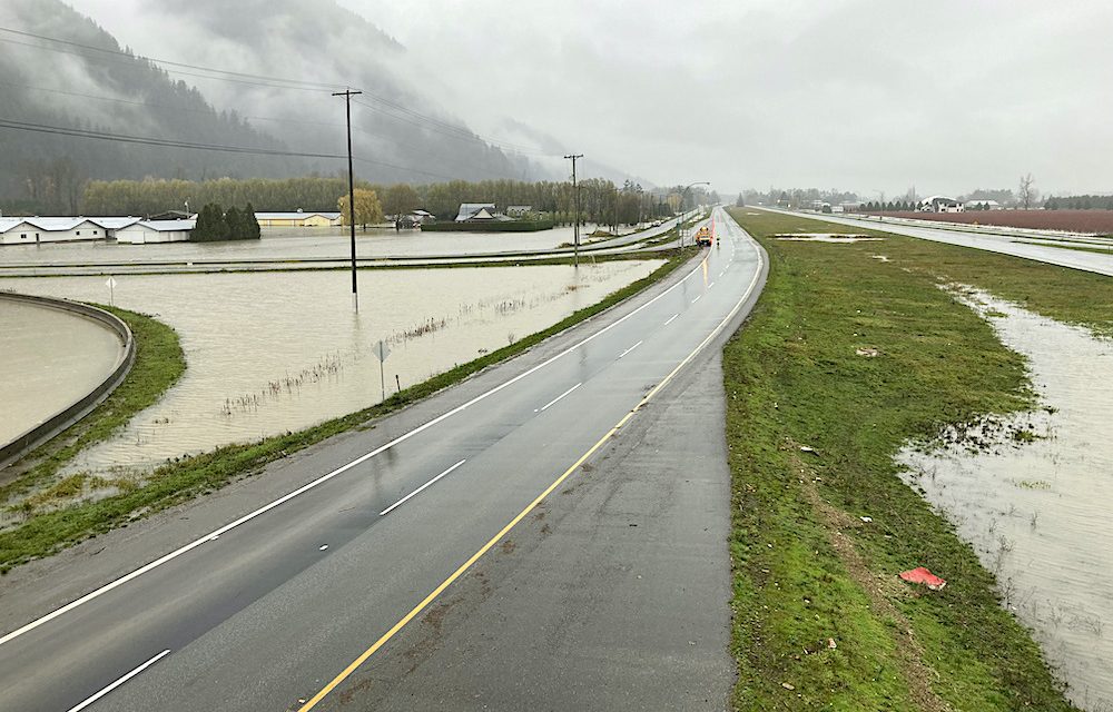 Hwy 1 now reopened from Abbotsford to Hope