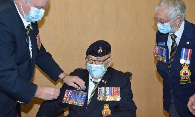 Yerburgh receives highest Legion award