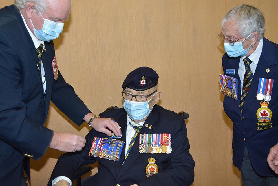Yerburgh receives highest Legion award