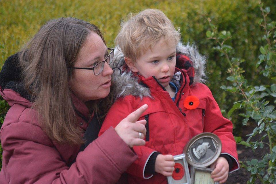 War dead honoured in brief ceremony