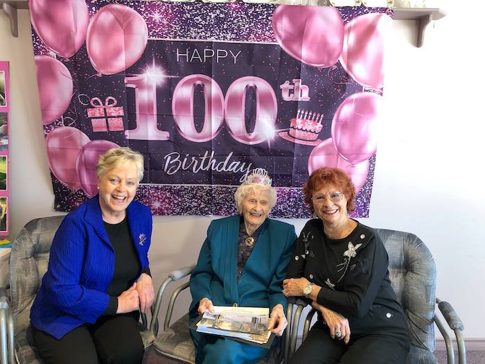 Osoyoos’ Ethel Van Duzee celebrates 100th birthday