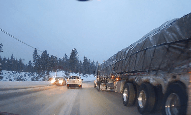 Motorist shocked by risk-taking trucker