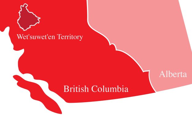 All aboard the caravan: final stop is Wet’suwet’en