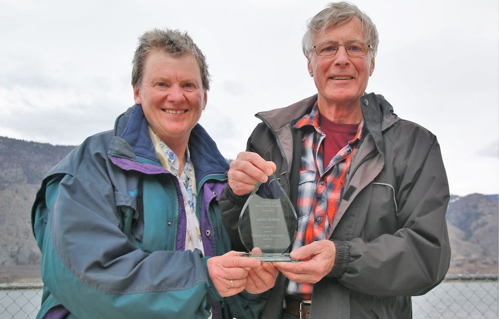 Outstanding water quality society volunteer honoured