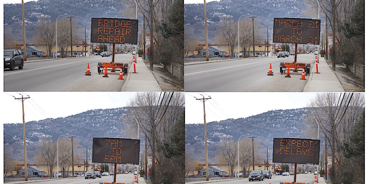Osoyoos Trestle Bridge repairs to disrupt traffic