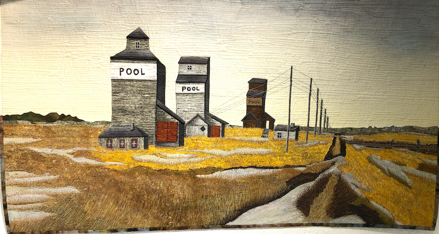 R. Leslie Forbes fabric art