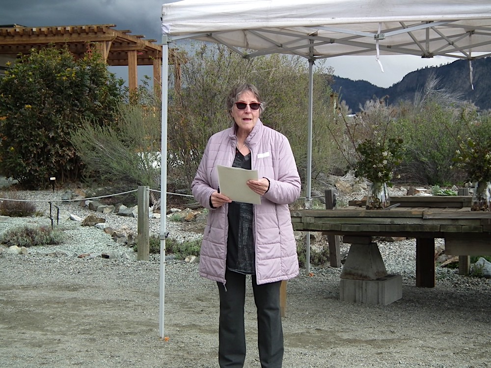 Lee McFaden, president of the Osoyoos Desert Society