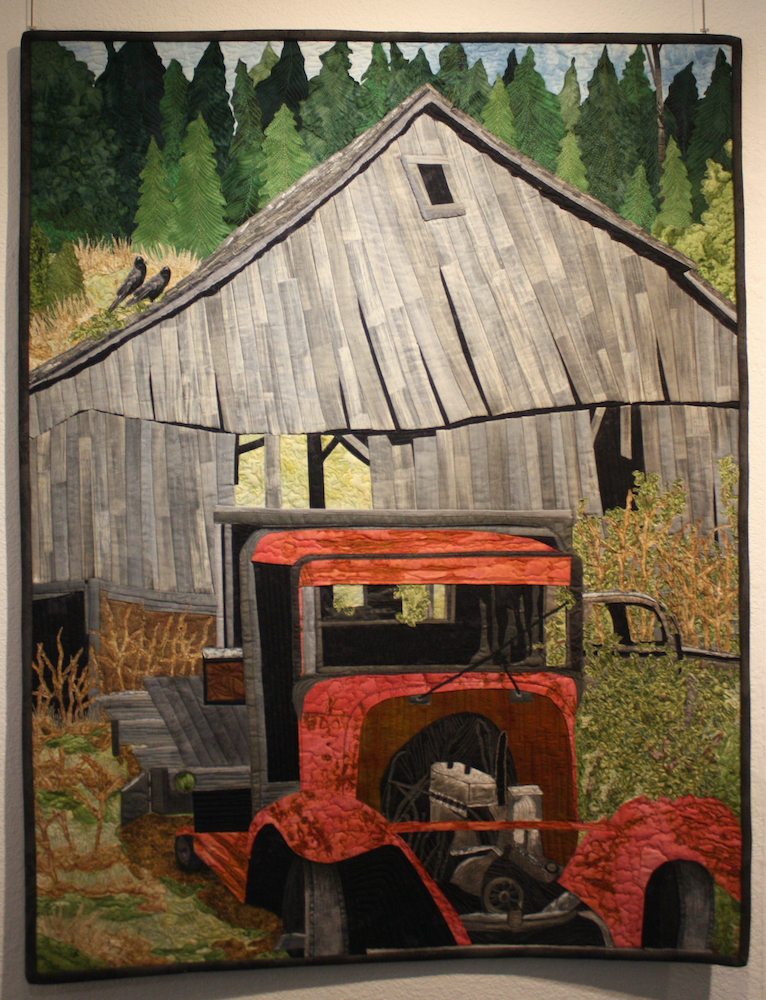 R. Leslie Forbes fabric art