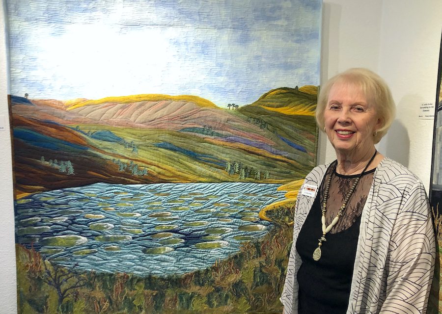 Art comes alive in fabric and dye for local artist