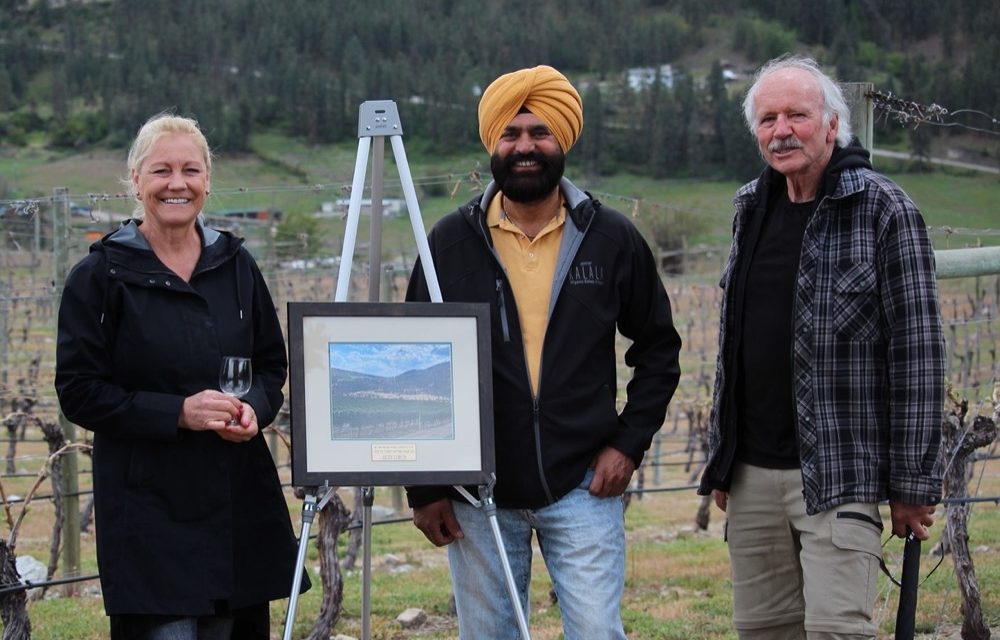 Okanagan Falls grape grower takes top honour