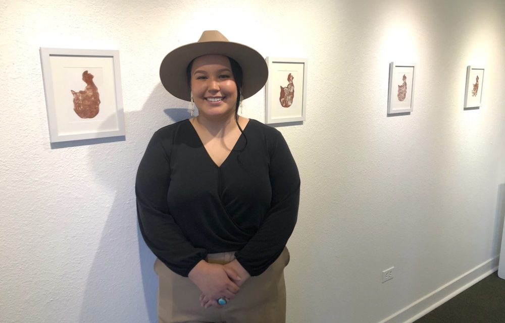 Young artist pays tribute to her culture and land