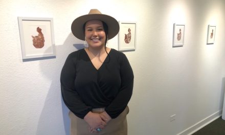 Young artist pays tribute to her culture and land