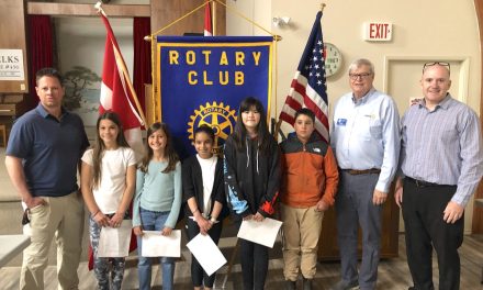 OES students impress Rotary with garden pitch