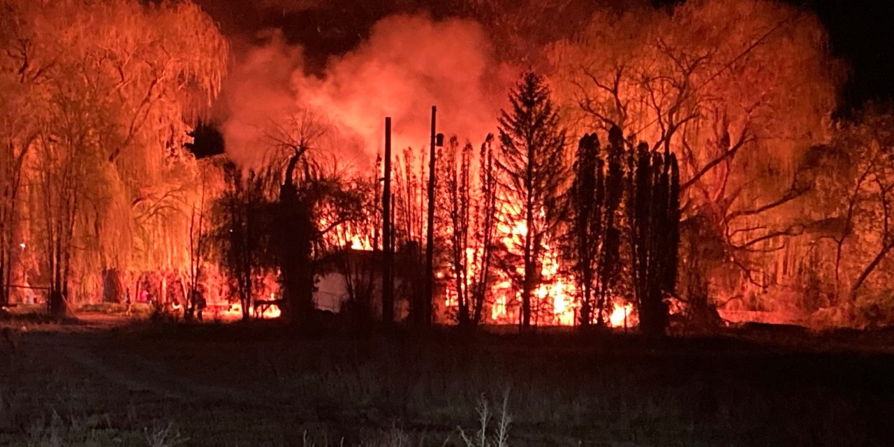 Suspicious fires on Oliver property connected, chief says