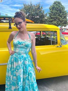 Pin Up Costume Contest Winner Bethany Walker of Penticton