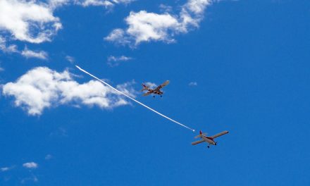 Model airplane club flies high on sunny Saturday