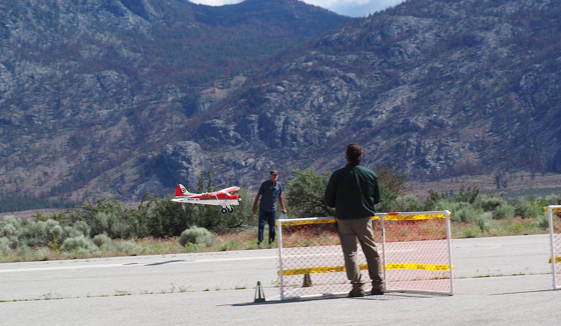 Model airplane club flies high on sunny Saturday