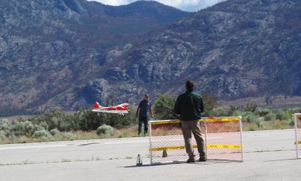 Model airplane club flies high on sunny Saturday