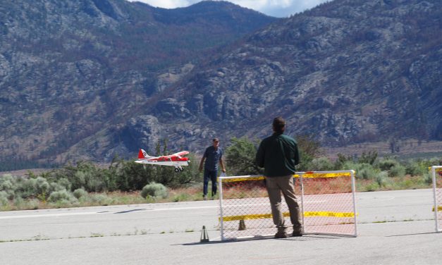 Model airplane club flies high on sunny Saturday