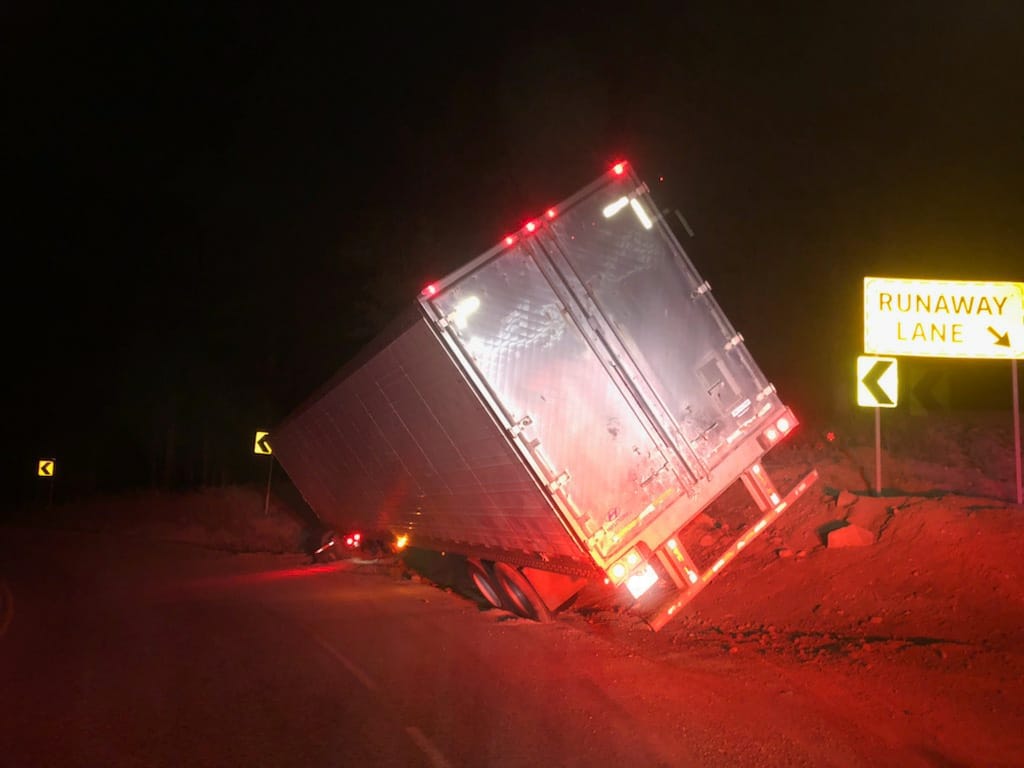 Anarchcist truck accident