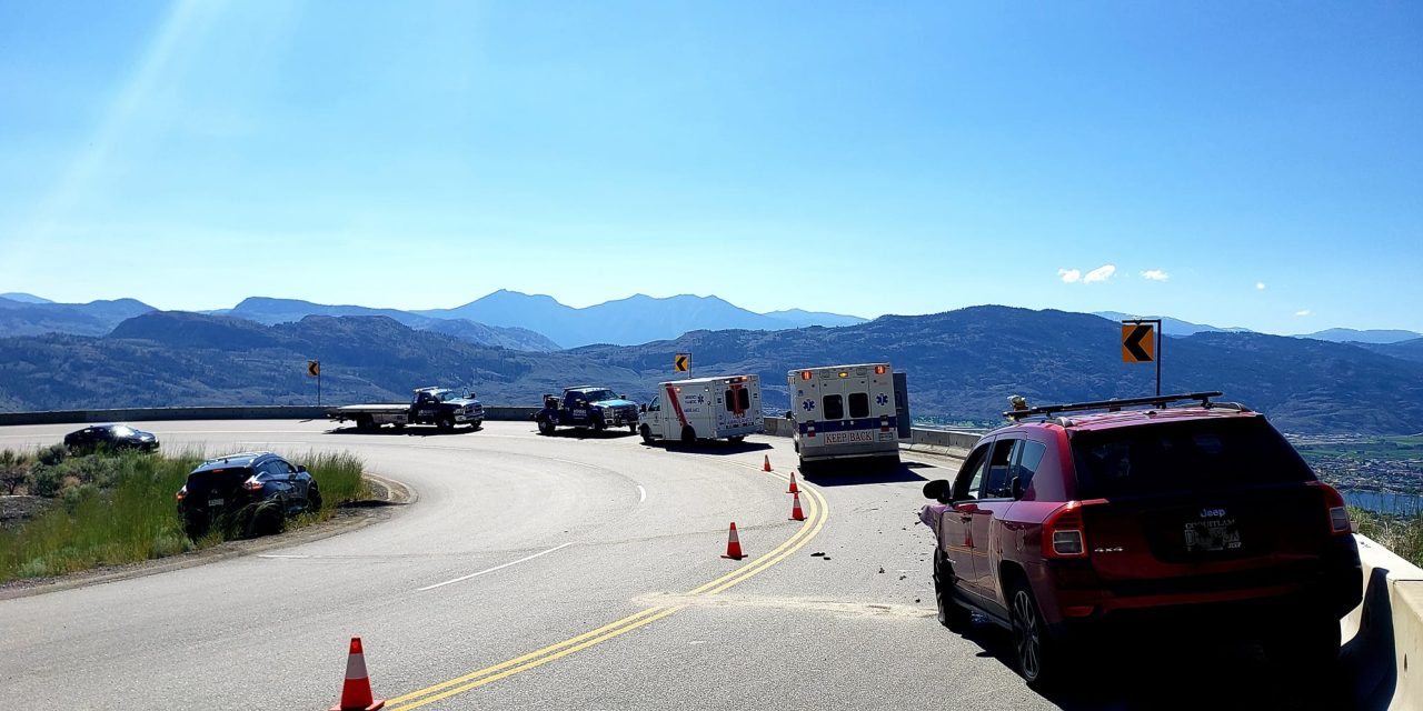Head-on collision on Anarchist hairpin