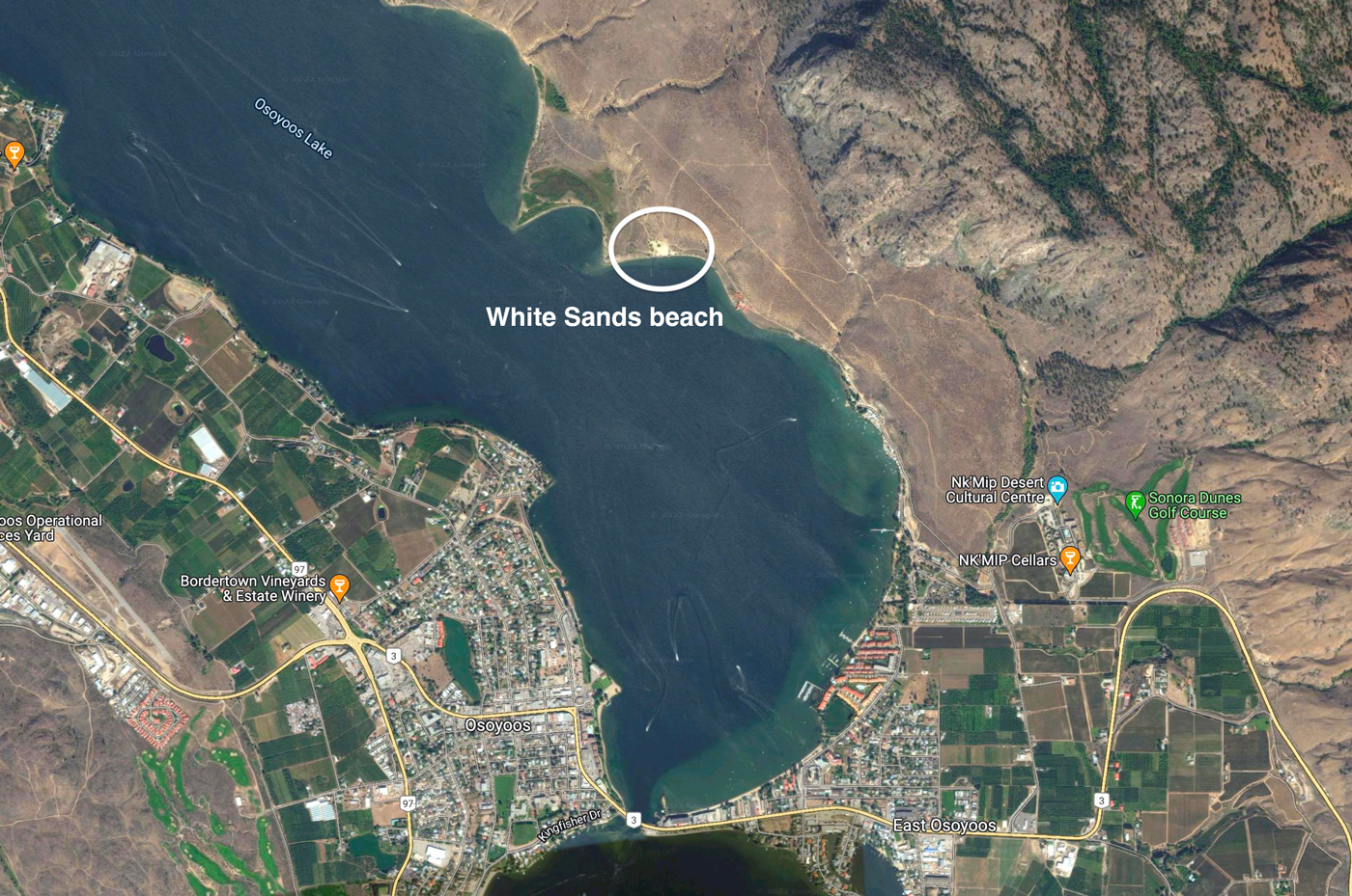 White Sands beach