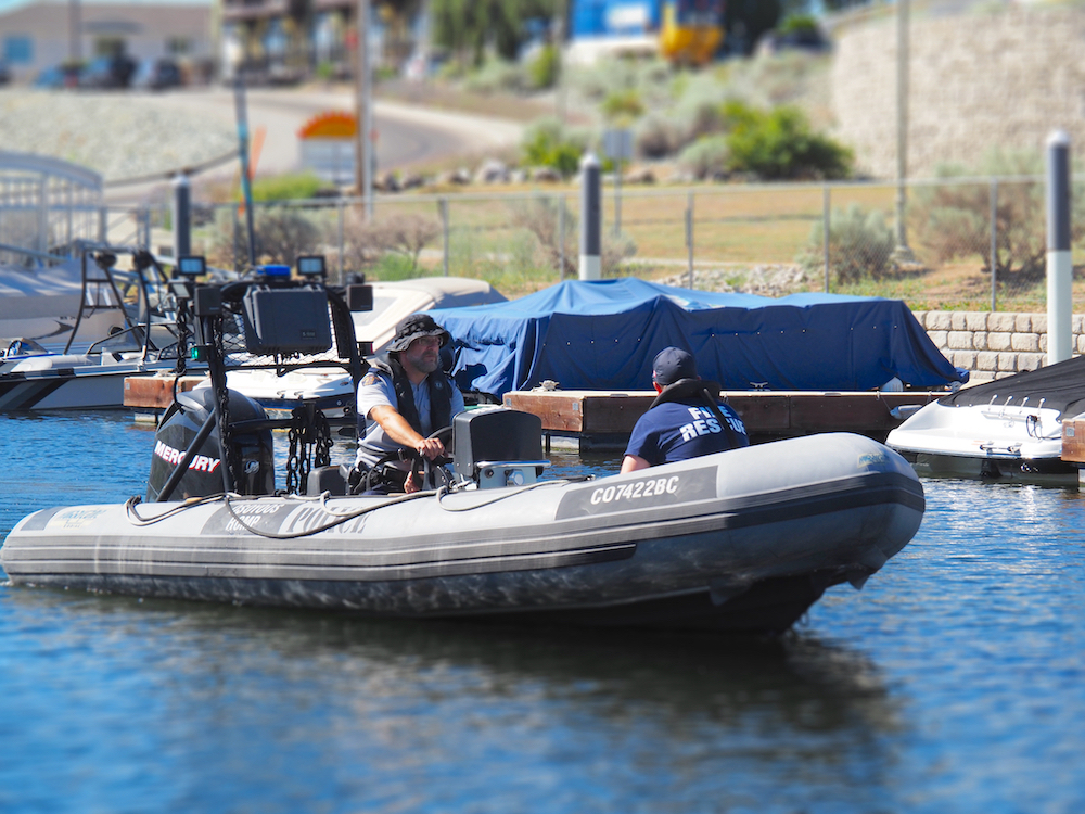 rcmp boat Bayda osoyoos lake