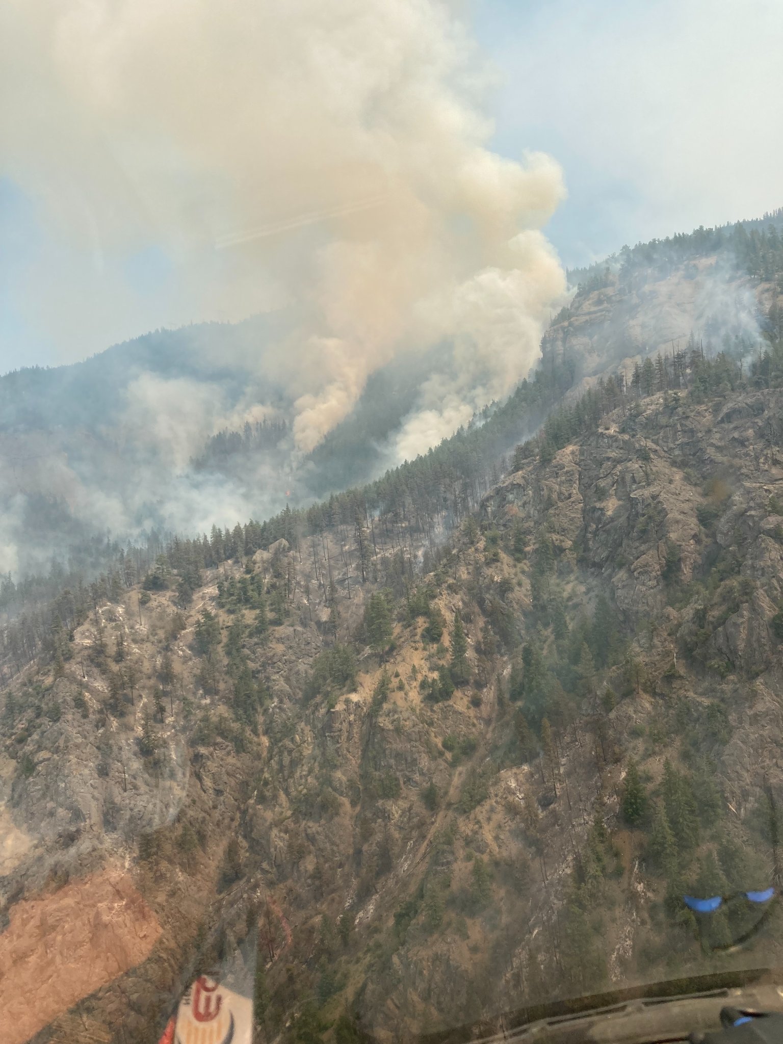 UPDATED Keremeos Creek wildfire growth slowed by inversions