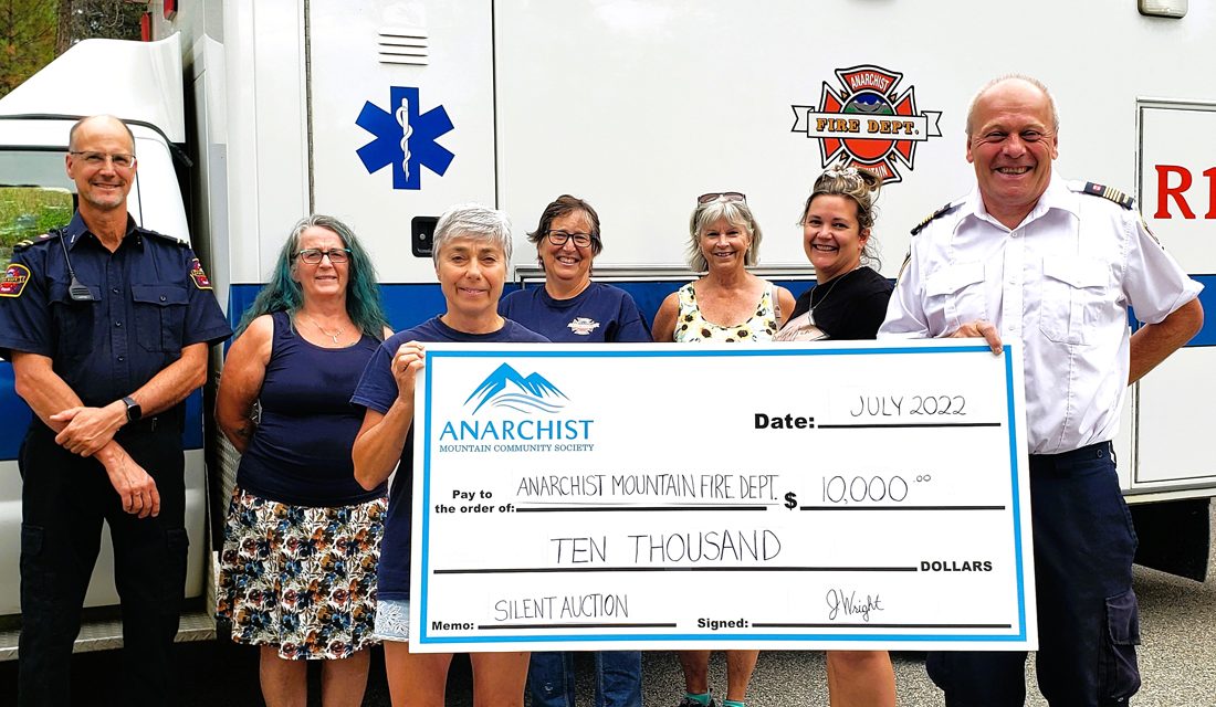 Anarchist auction raises $10,000 for department