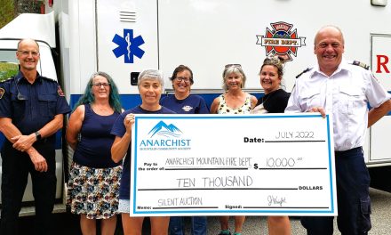 Anarchist auction raises $10,000 for department