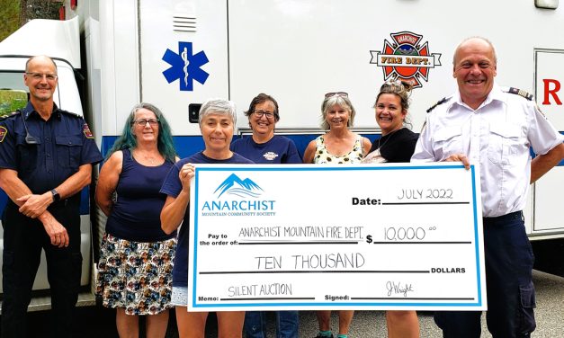 Anarchist auction raises $10,000 for department