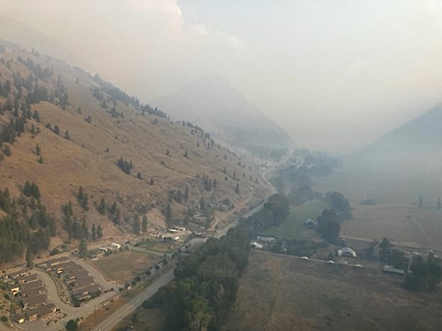 Southern tip of fire near Ollala is priority says BCWS