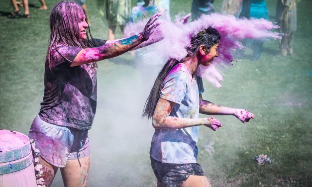 Holi Festival explodes with rainbow of colours