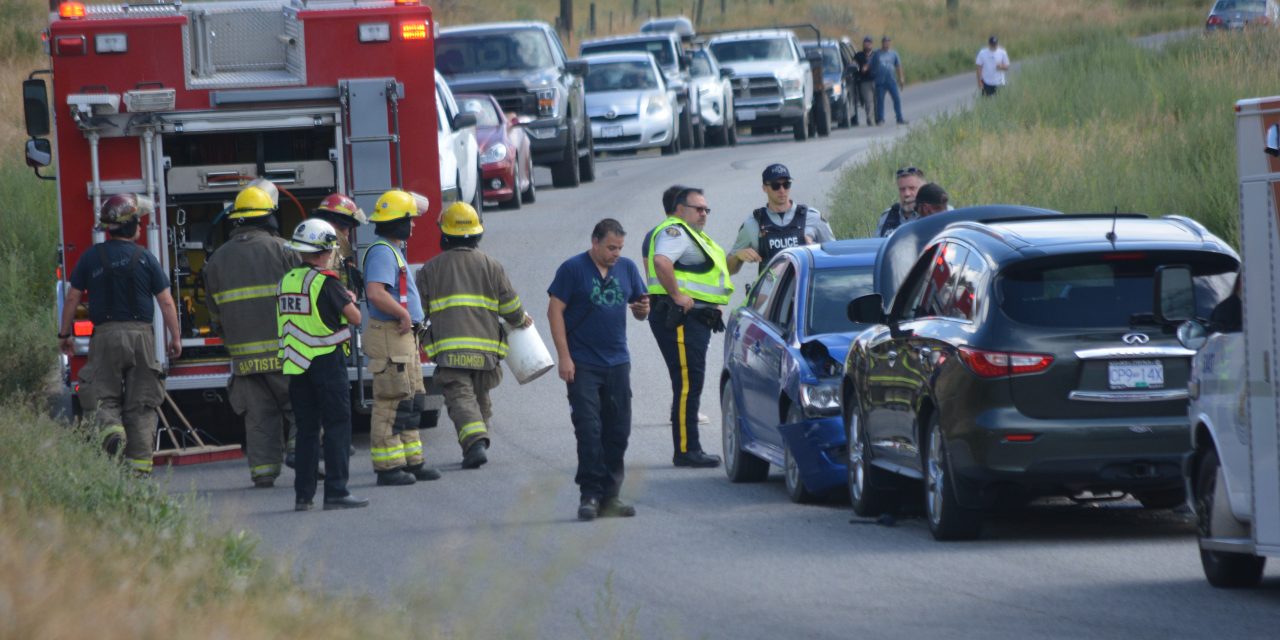 Head-on collision near Osoyoos causes injuries