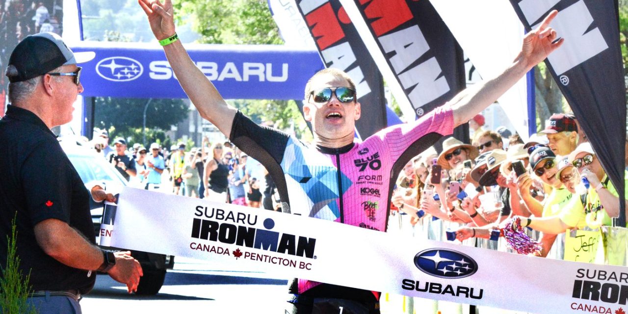 Hometown hero victorious in Ironman return