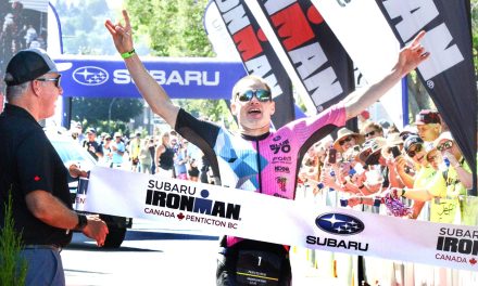 Hometown hero victorious in Ironman return