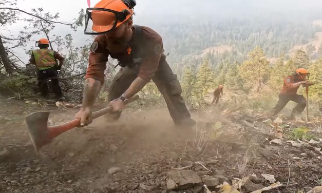 Western flank of Keremeos fire challenging