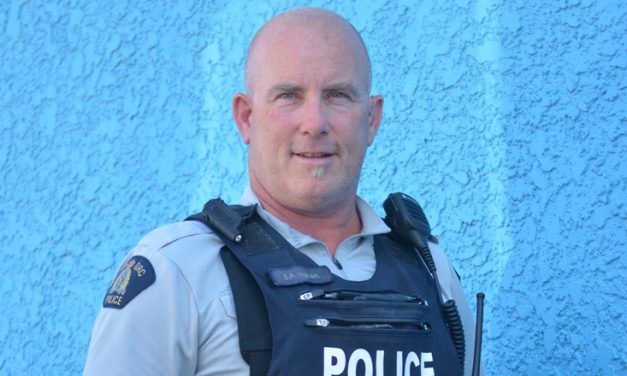 Officer loves policing in small town Oliver