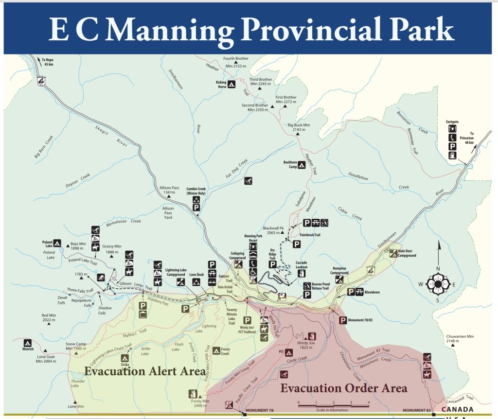 wildfire map